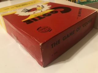 Vintage 1949 THE GAME OF COOTIE Box W.  H.  Schaper Mfg.  Co.  Complete 5