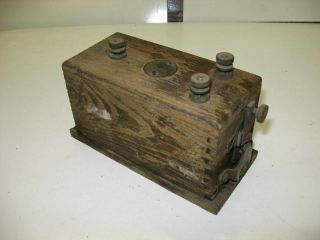 Vintage Fansteel Coil Hot Buzz Box Hit Miss Model T Gas Engine Early