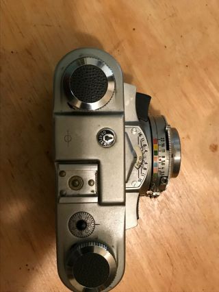 Vintage Graflex Graphic 35mm Camera 50mm Prontor F3.  5 lens w Leather Case 3