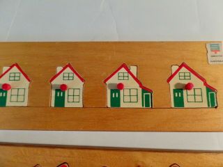 Vintage Handcrafted Wooden Preschool Toddler Toys Puzzles from Holland 4