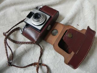 Vintage/antique - Kodak Pony Ii Range Finder Camera With Leather Case