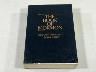 The Book Of Mormon 1981 Paperback Version