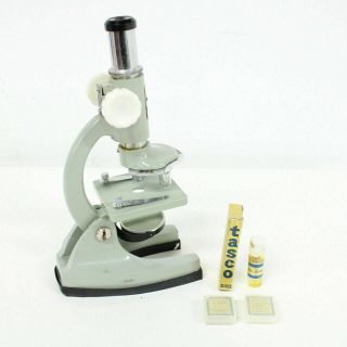 Tasco Vintage Microscope 300x Science Discovery Children 
