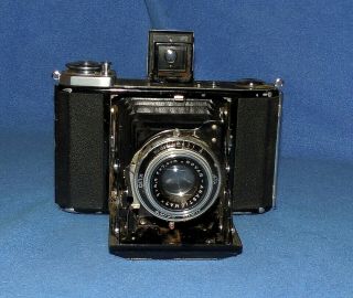 Vintage Zeiss Ikon Ikonta 521 / 16 Camera With Novar 1:4.  5 F=7,  5cm Lens