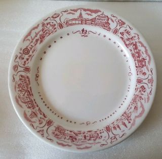 Vintage Howard Johnson ' s Restaurant Cup Saucer And Pie Plate Caribe China 6