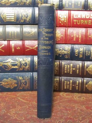 Jersey Troops In The Gettysburg Campaign - First Edition 1888 - Civil War