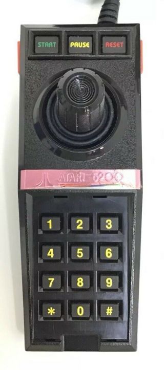 Vintage Oem Atari 5200 Controller Joystick Number Pad 2