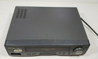 Sharp 4 Head HIFI Stereo VCR VC - H973U with Remote and Cables 4
