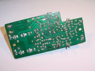 Sansui 9090db receiver POWER RELAY CIRCUIT BOARD (PCB F - 2657) 2