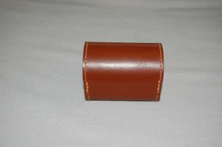 Gd Cond Bolex Leather LENS CASE For Kern Switar Yvar Pizar C - Mount Lens 4