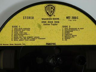 4 Vintage Reel to Reel tapes by James Taylor. 8