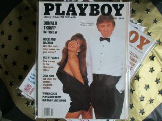Playboy Vintage Trump March 1990 Lot11 All Centerfolds Stone Arquette