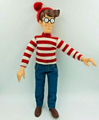 Vintage 90s Wheres Waldo 18 " Plush Doll (mattel 1991)