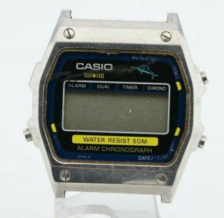 Vintage Casio Blue Marlin Digital Quartz Watch Ws - 70 145 G705/67.  1