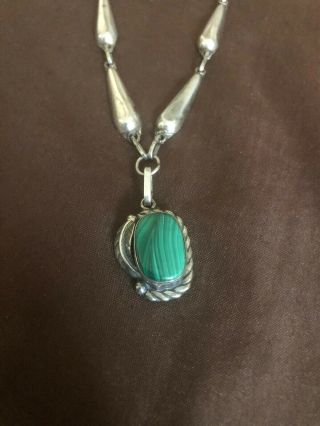 Vintage Native Sterling Necklace 2