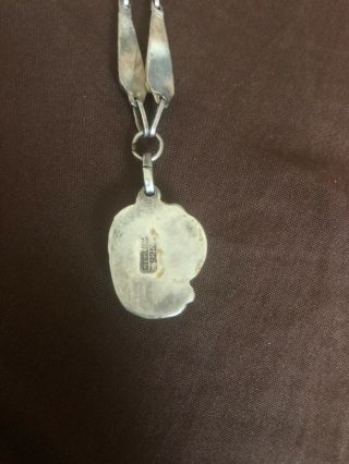 Vintage Native Sterling Necklace 3