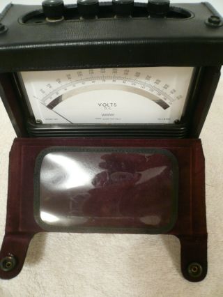 Weston Model 901 Dc Volt Meter " Vintage Unit "