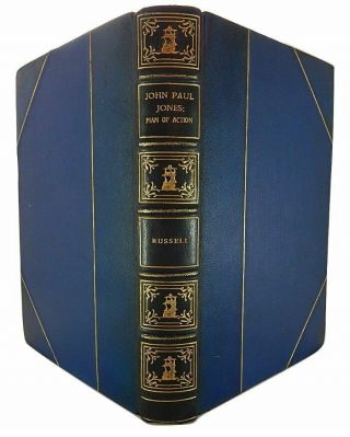 1927 - John Paul Jones - Bio - Us Navy - Revolutionary War - By Russell - Leather