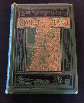 The Secret Of The Island By Jules Verne In 1876 Scribner,  Armstrong,  &co. ,