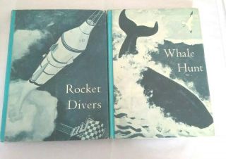 Deep - Sea Adventure Series,  2 Books Vtg Children 