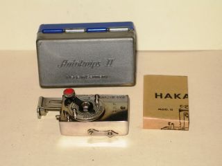 Vintage Haka Autoknips Ii Camera Self Timer & Inst.  D.  R.  P Germany