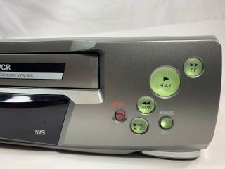 Sanyo VWM - 380 4 - Head VHS VCR Player Recorder w/ Remote Without Box 4