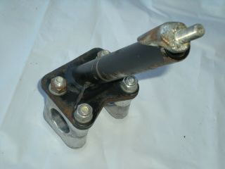 Old school vintage bmx double clamp stem early 80 ' s 1 inch clamps 8