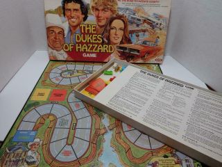 The Dukes Of Hazzard Vintage Board Game By Ideal Is Complete