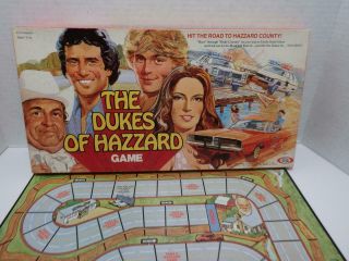 The Dukes of Hazzard Vintage Board Game by Ideal is Complete 4