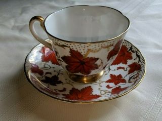 Vintage Royal Chelsea English Fine Bone China Tea Cup And Saucer