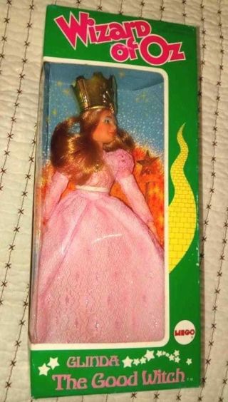 Vintage 1974 Mego Wizard Of Oz Doll Figure Glinda The Good Witch