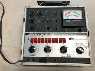 Vintage Sencore Tc 162 Tube Tester Mighty Mite Vii
