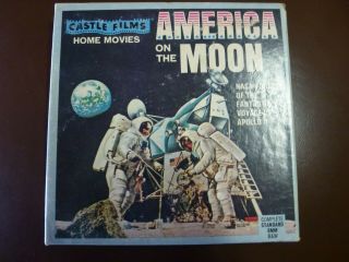 Castle Films America On The Moon Apollo 11 Nasa 8mm Movie 1908