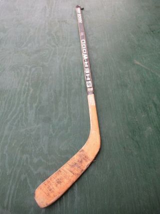Vintage Wooden 36 " Long Hockey Stick Sher - Wood 4406 Special