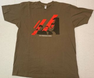 Vintage U2 Vertigo 2005 Tour T - Shirt Men 