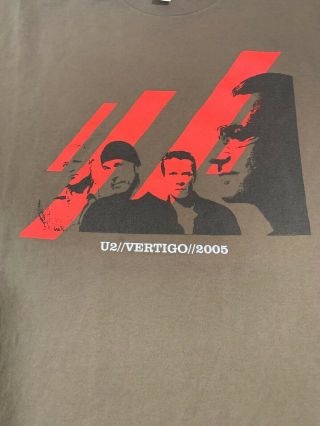 Vintage U2 Vertigo 2005 tour t - shirt men ' s size XL 2