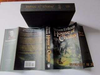 House of Chains by Steven Erikson 1st/1st 2006 HC/DJ 6