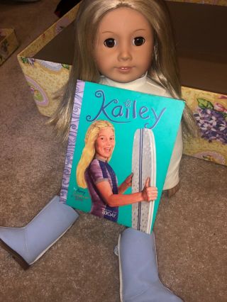 American Girl Doll Kailey Doll 18 Inch And Book