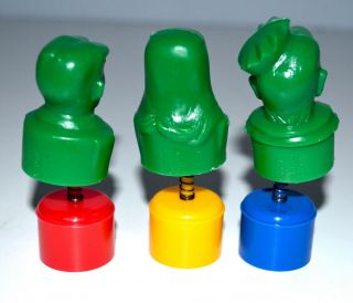 Vintage 1960s Jumping Archie Cereal Premium Plastic Figures Packages 4