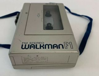 Sony Walkman F1 Vintage WM - F1 ONLY - Powers On - 5