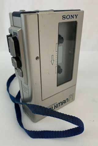 Sony Walkman F1 Vintage WM - F1 ONLY - Powers On - 8
