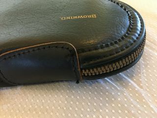 Browning Challenger Gun Rug Soft Gun Case Wool Interior Leatherette Vintage 4