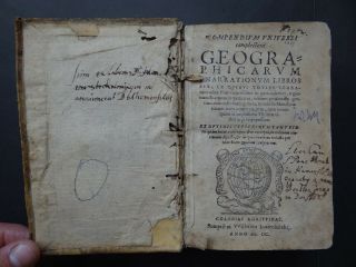 1600 Matthias Quad Atlas Universi Complectens Geographicarum Matthiam Quadum