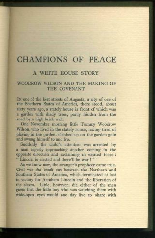 HEBE SPAULL Champions of Peace 1926 1st from the League of Nations Union Library 5