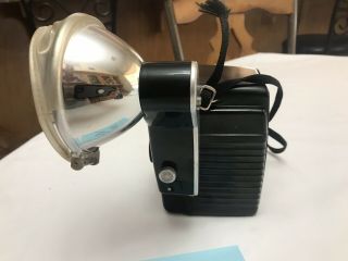 Kodak Brownie Bulls - Eye 620 Camera with Kodalite Midget Flasholder and Bulb 3