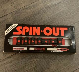 Vintage 1987 Spin Out Puzzle Brain Teaser Game Binary Arts Corp William Keister