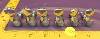 Vintage Peavey T - 60 Guitar Tuning Pegs,  Tuners From A 1981 T - 60,  Complete