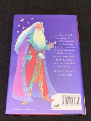1st Edition,  19th Print U.  K.  Hardcover Harry Potter and the Philosopher ' s Stone 2