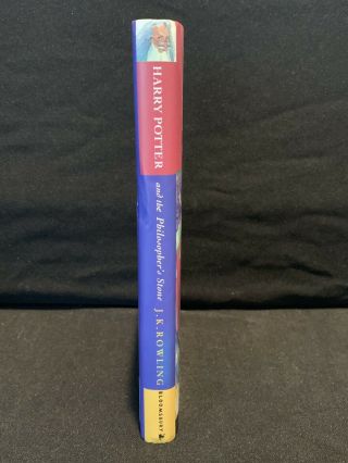1st Edition,  19th Print U.  K.  Hardcover Harry Potter and the Philosopher ' s Stone 3