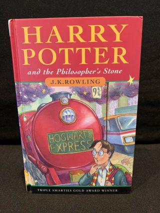 1st Edition,  19th Print U.  K.  Hardcover Harry Potter and the Philosopher ' s Stone 7